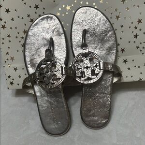 GOLD WRINKLED MILLER Sandals